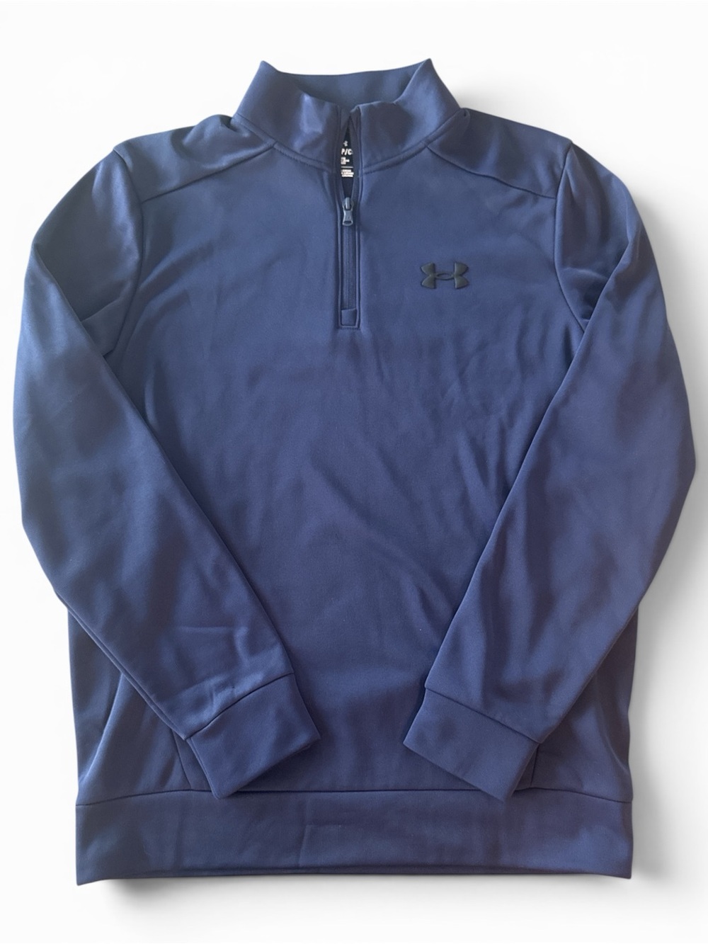 Men’s Under Armour Navy Quarter-Zip Pullover Small
